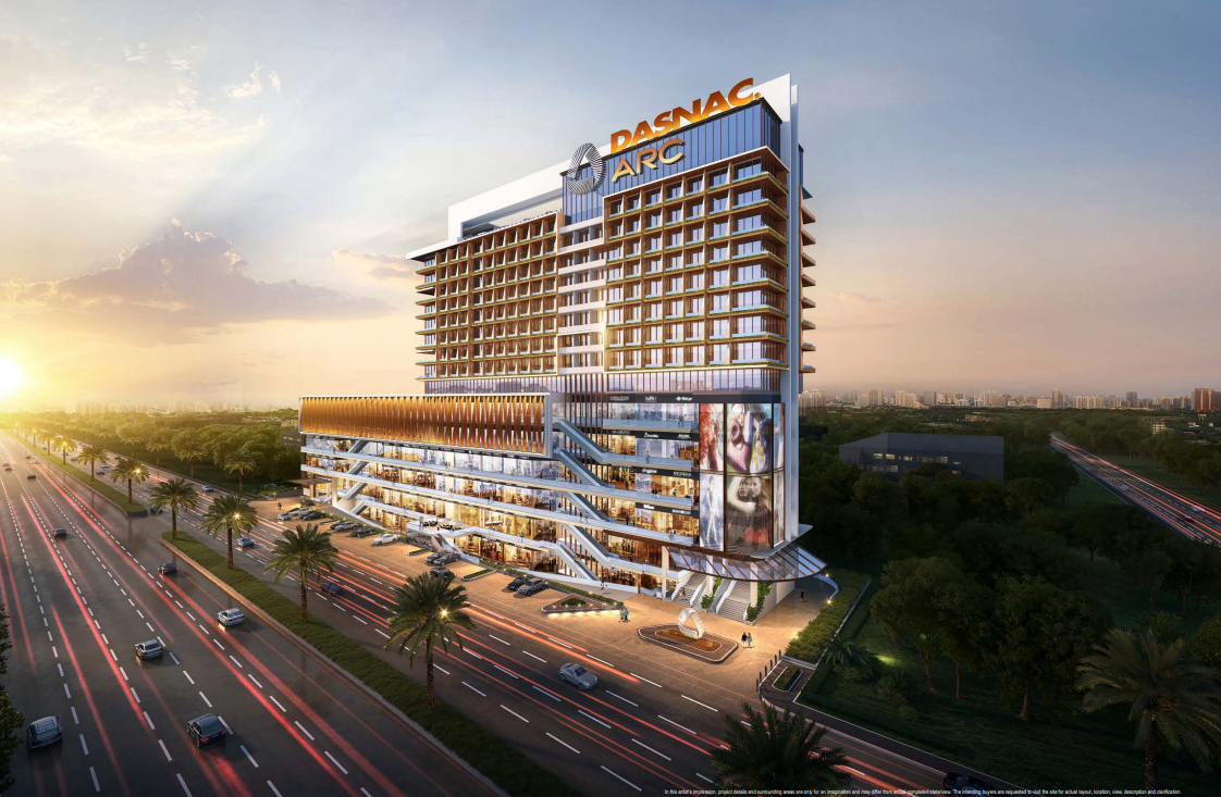 DASNAC ARC Central Noida Location Matrix Blueprint Map