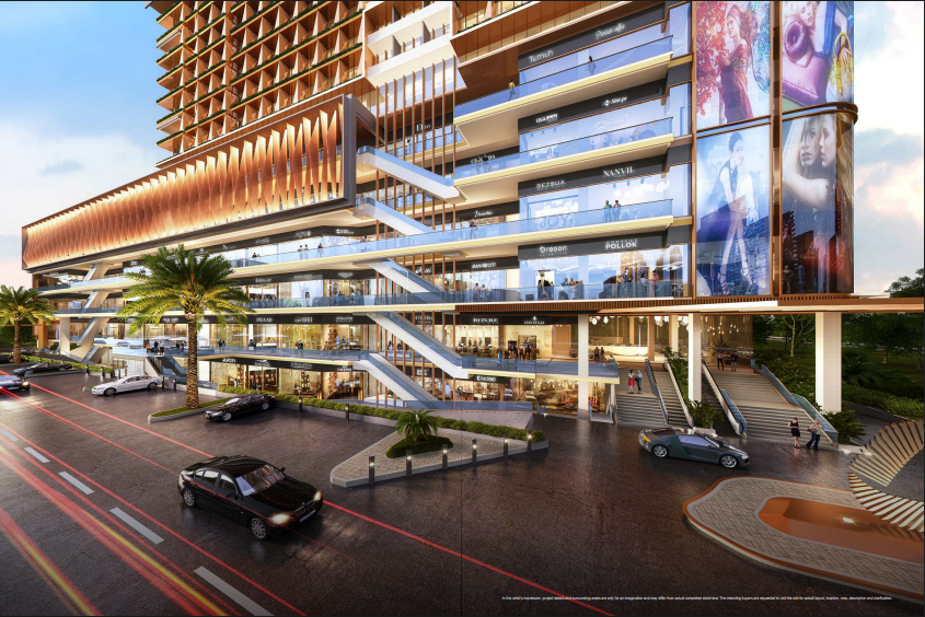 DASNAC ARC Entrance and Retail Frontage Perspective